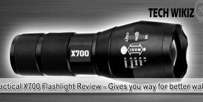 Tactical X700 Flashlight