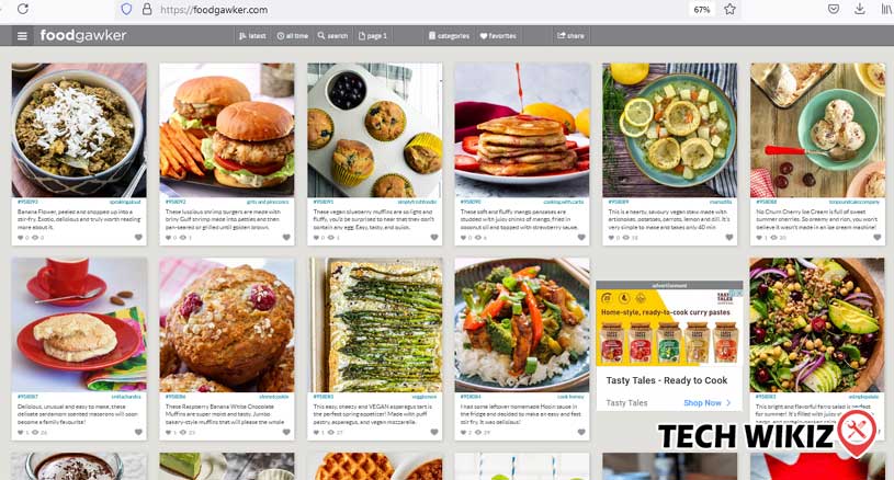 Foodgawker Website Like Pinterest